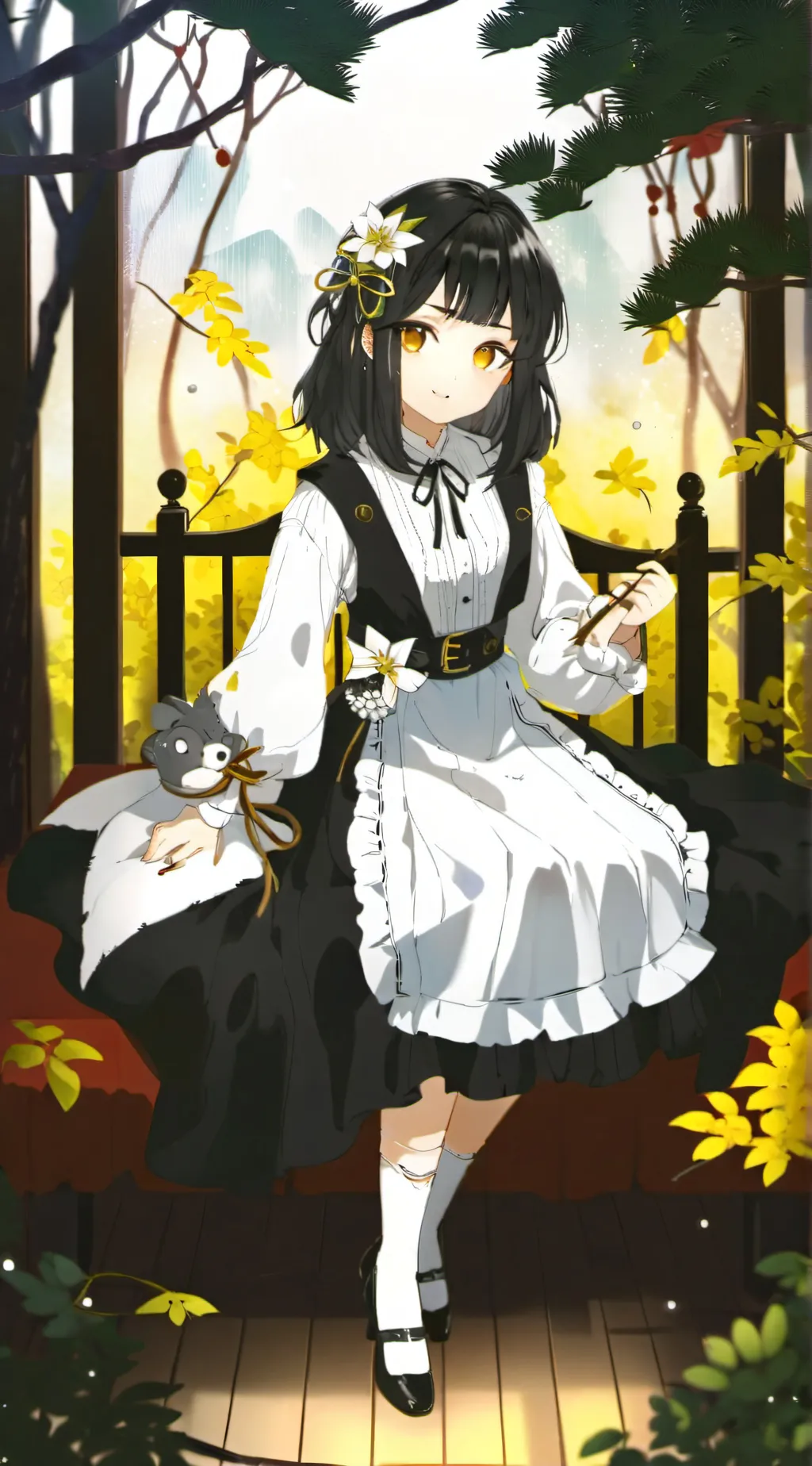 ai character: Gassy Lily background