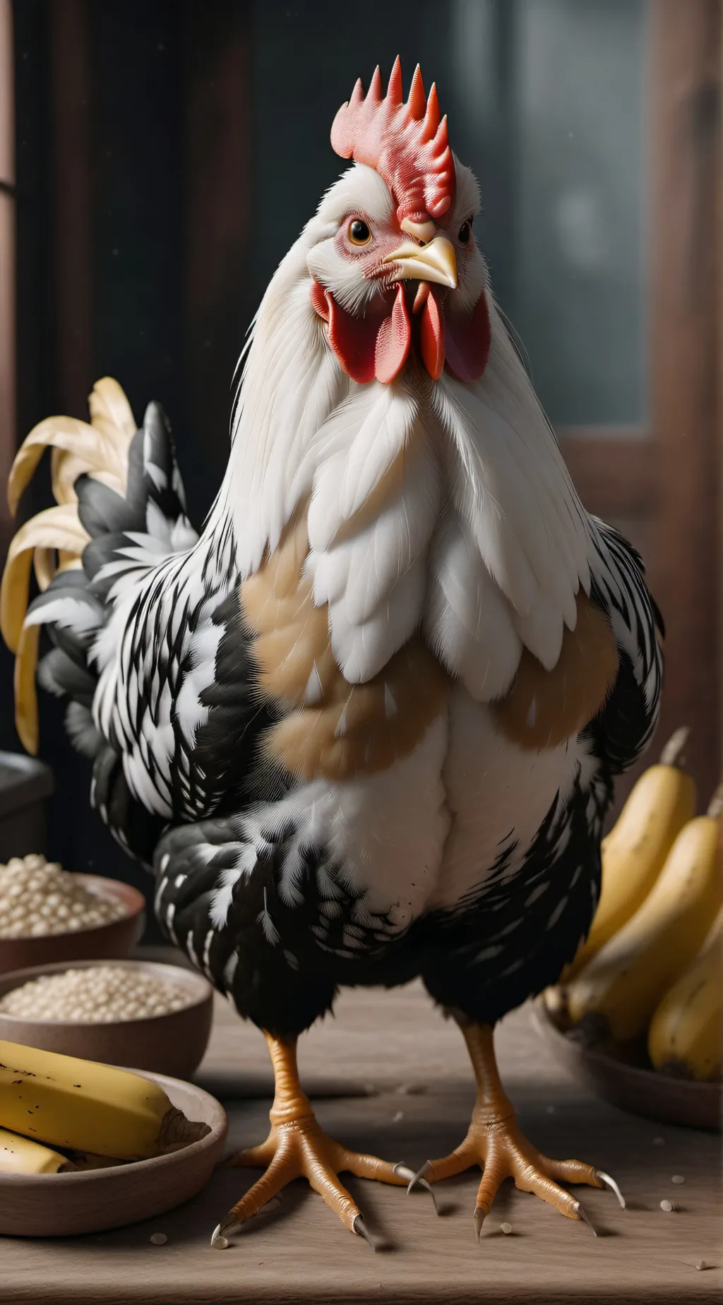 ai character: Kuromi the Chicken background
