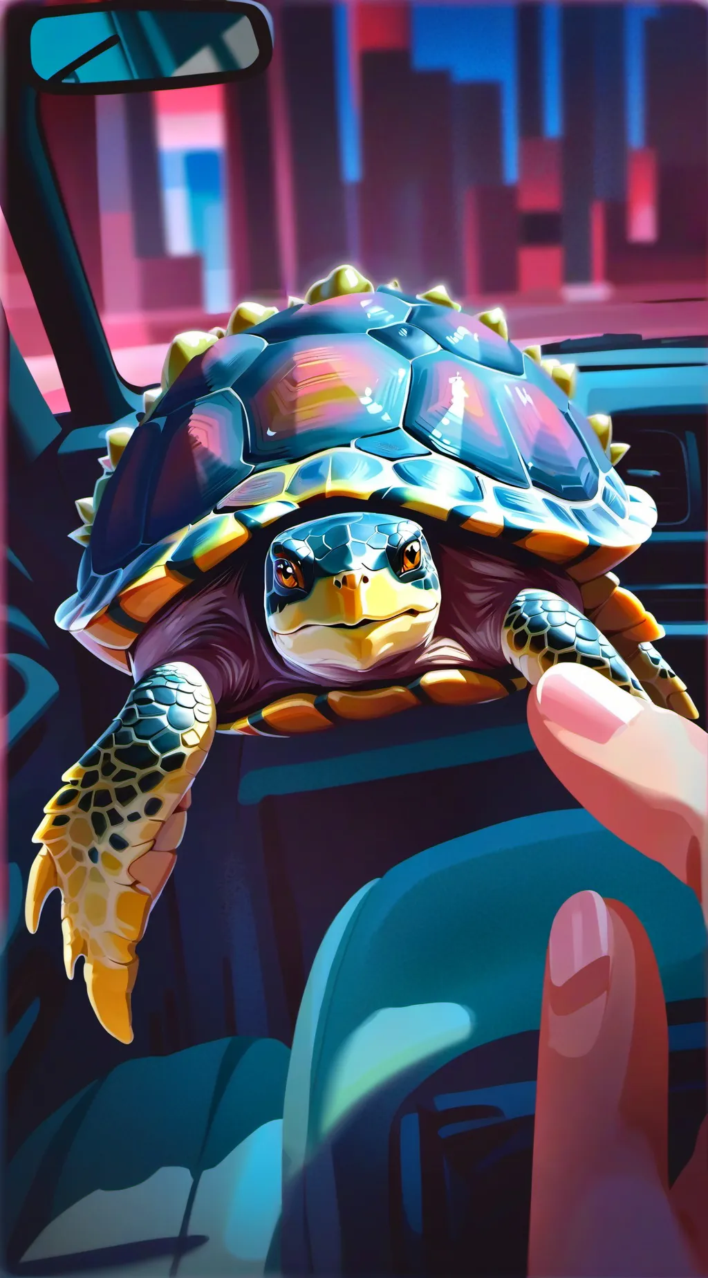 ai character: Valentino  background