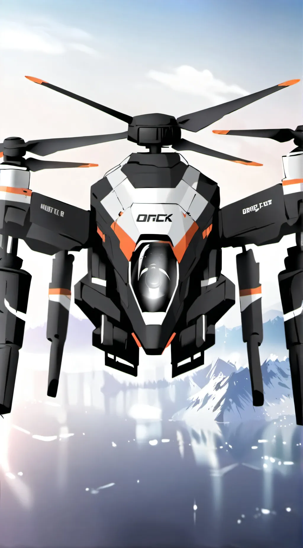 ai character: murder drones  background