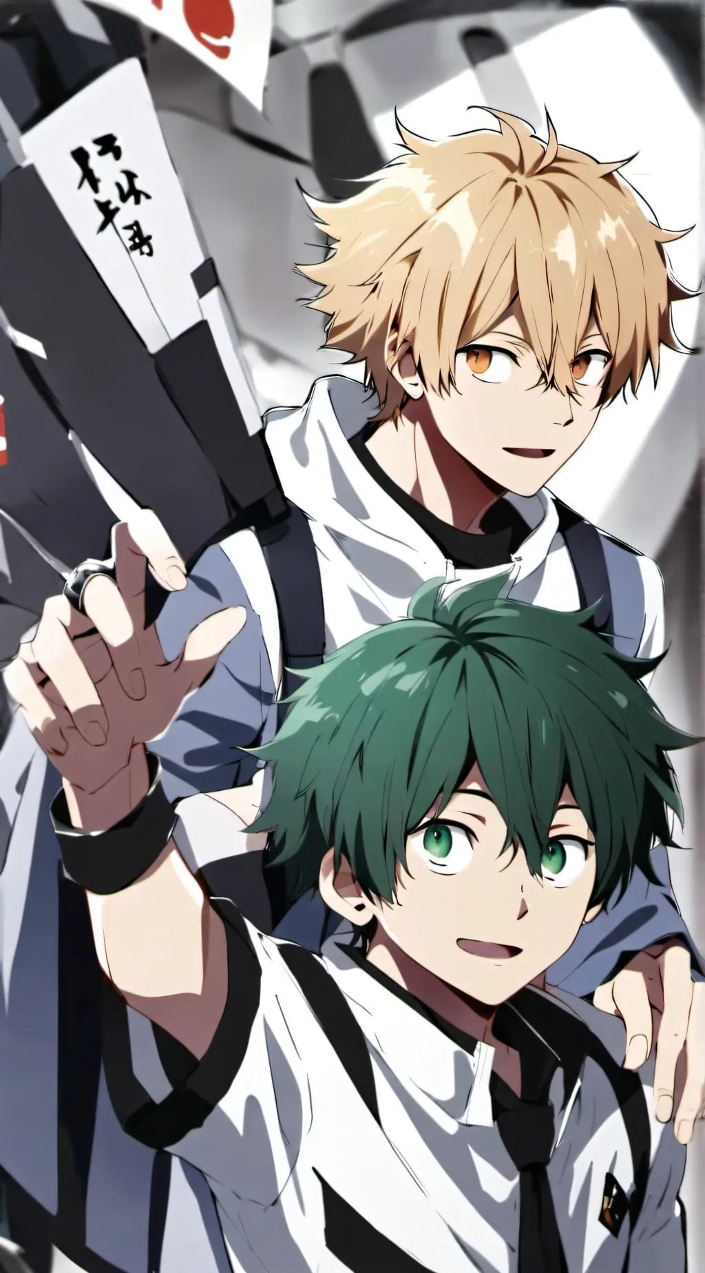 ai character: Bakudeku  background
