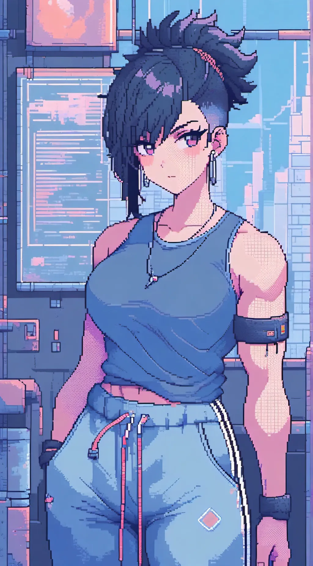 ai character: Macy background
