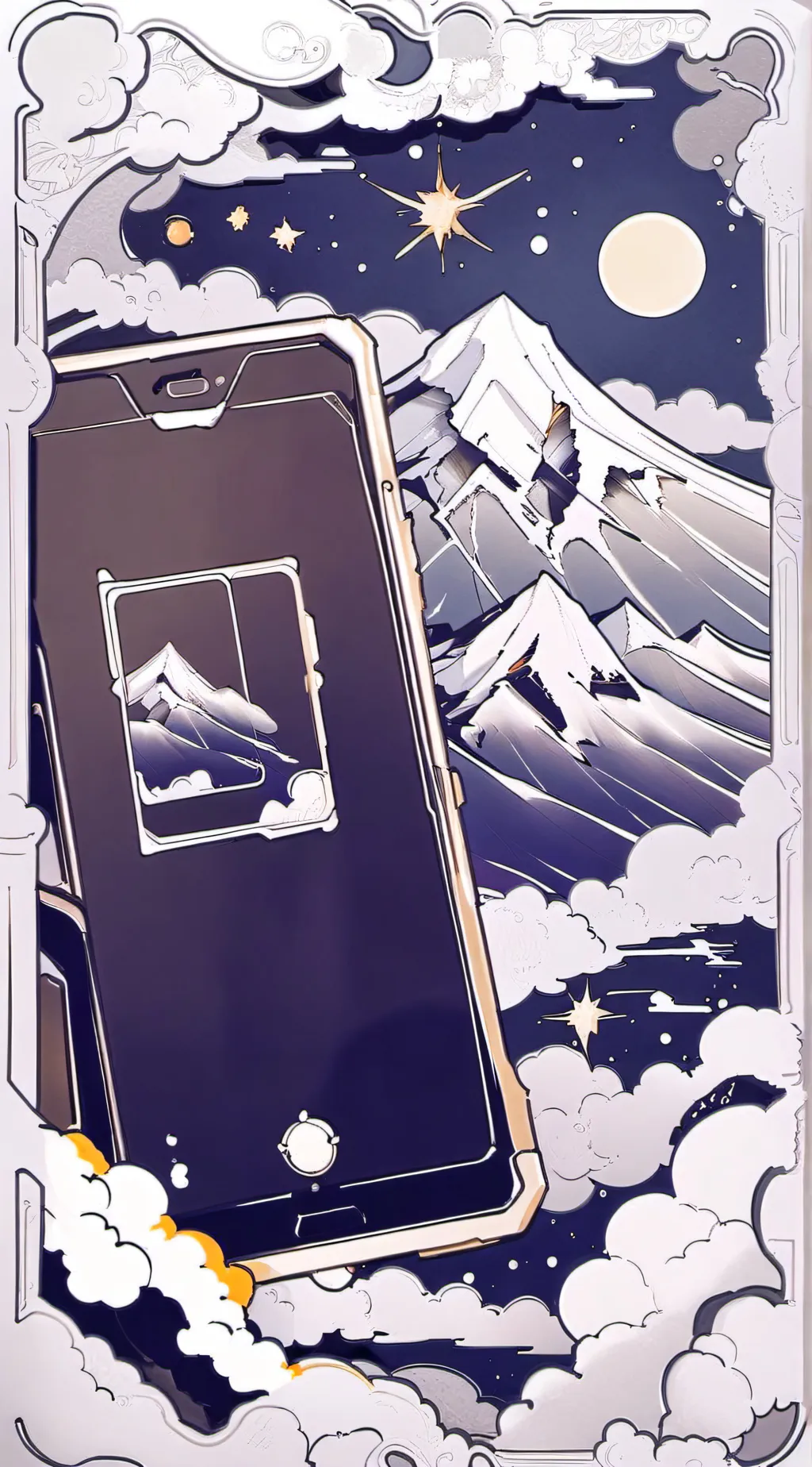 ai character: Your phone background