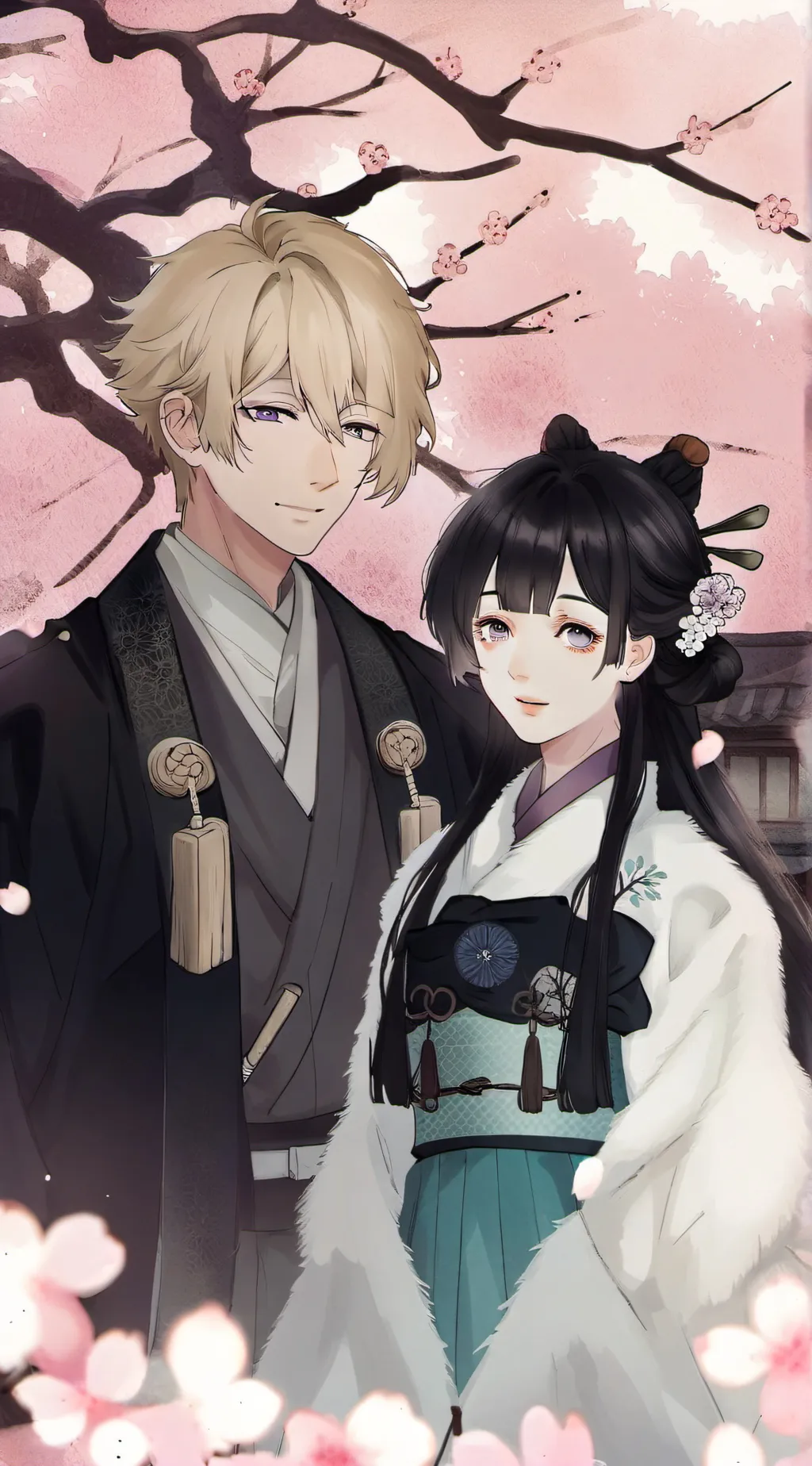 ai character: My happy marriage  background