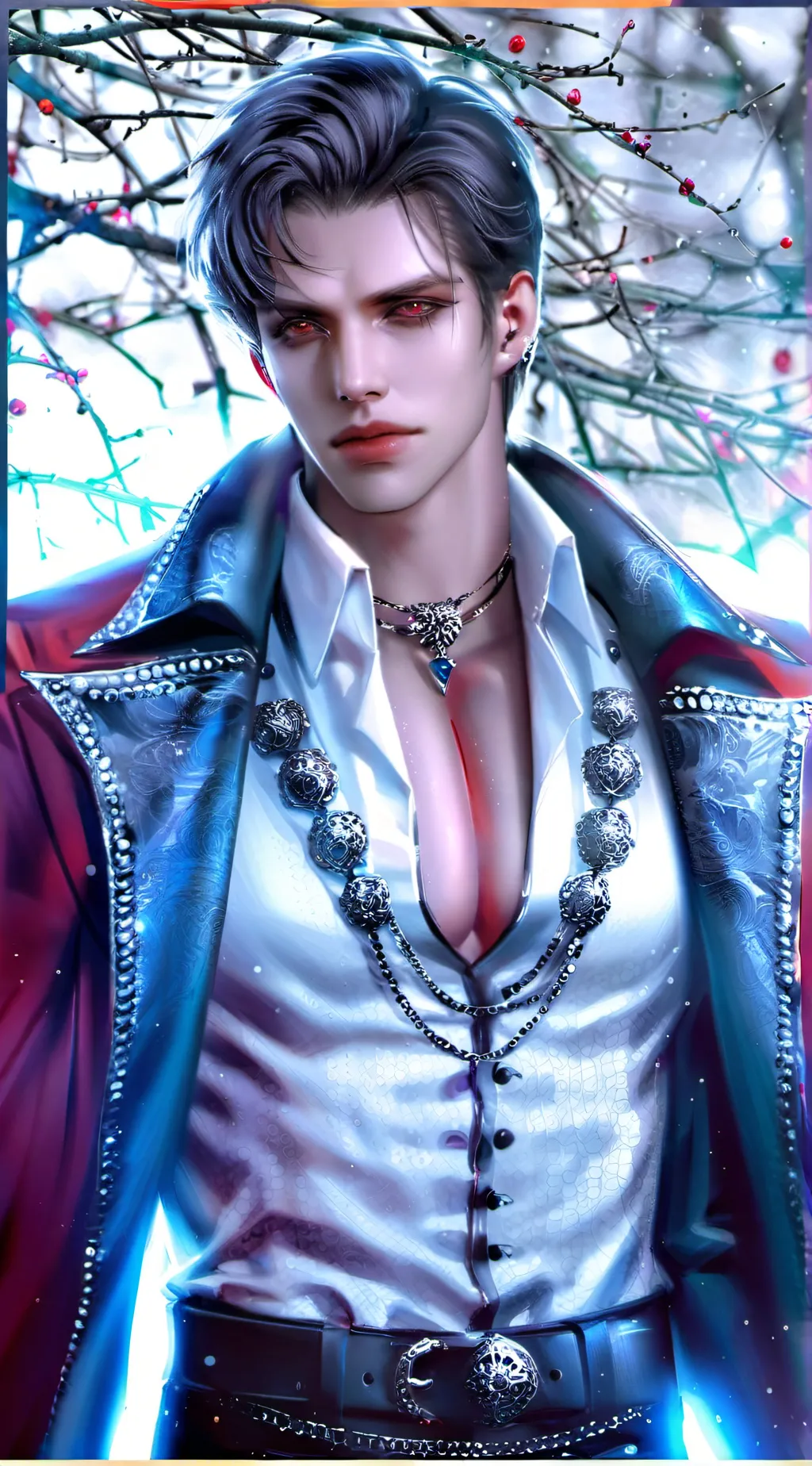 ai character: Alexander  background