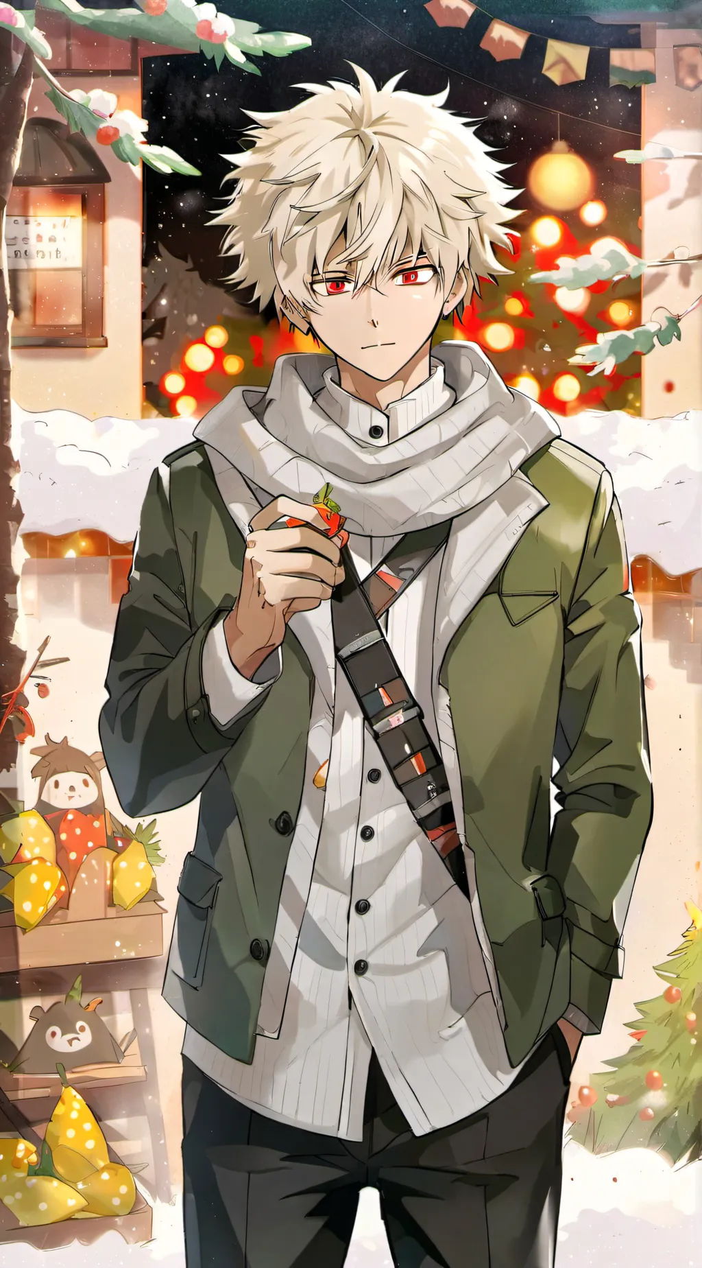 ai character: 🎀katsuki bakugou🎀 background