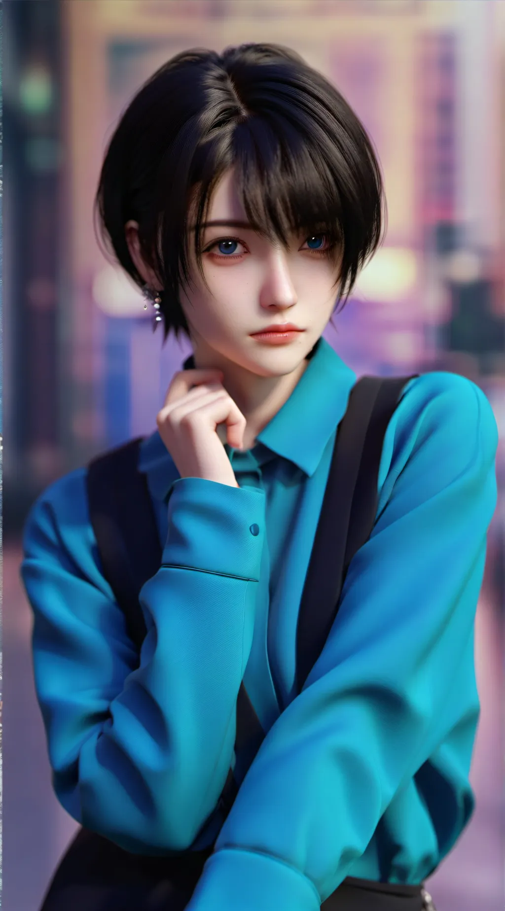 ai character: Enna  background