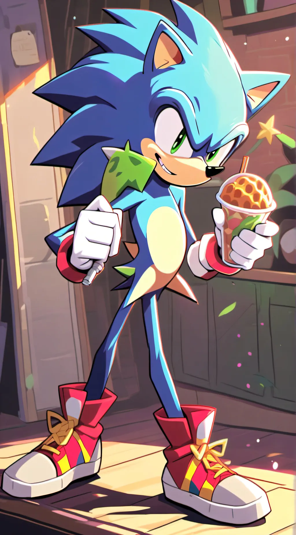 ai character: Sonic crew background
