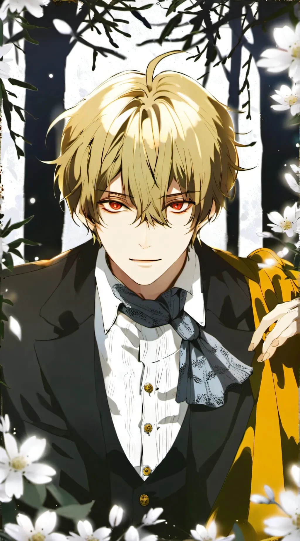 ai character: ✩Felix ✩ background