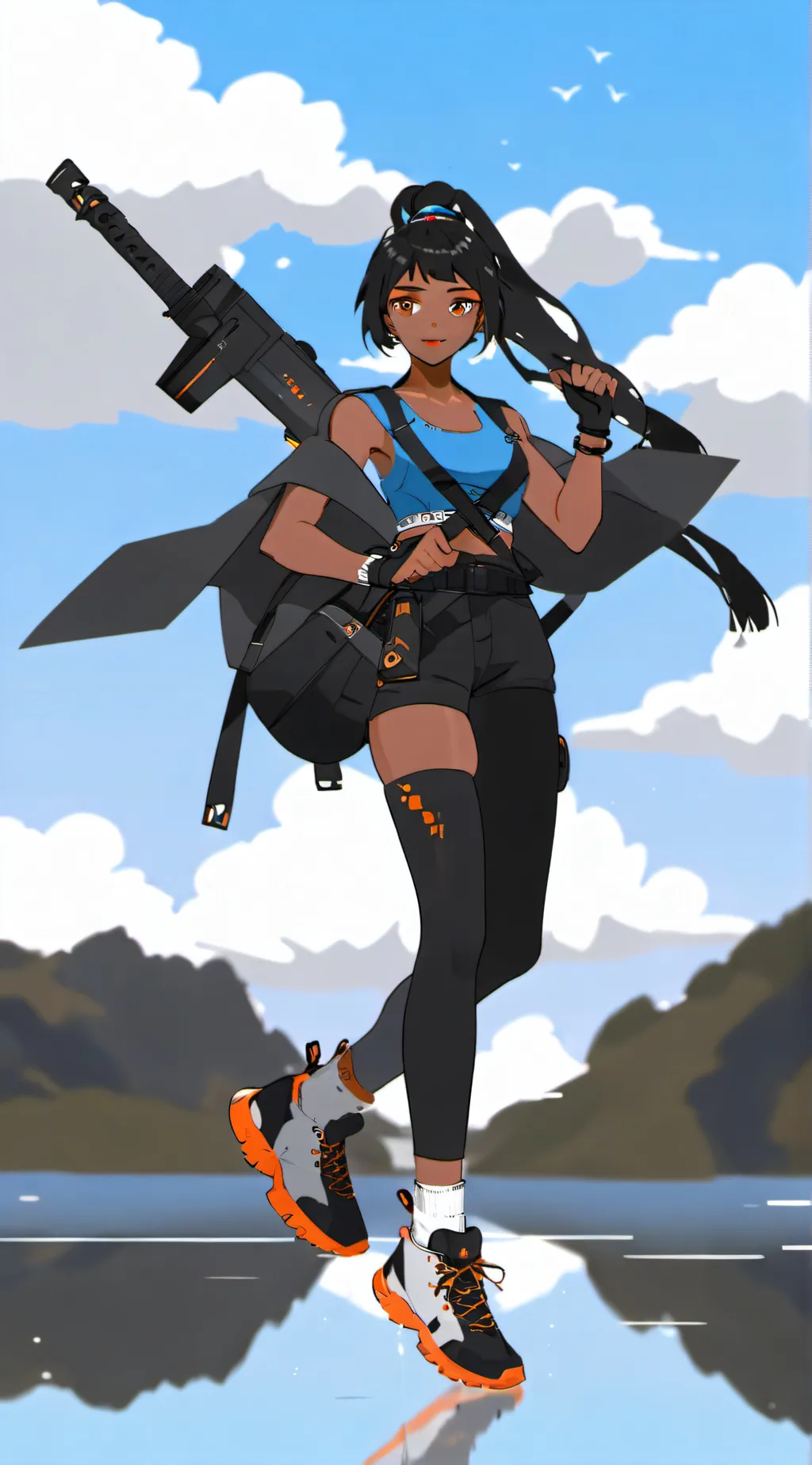 ai character: lila background