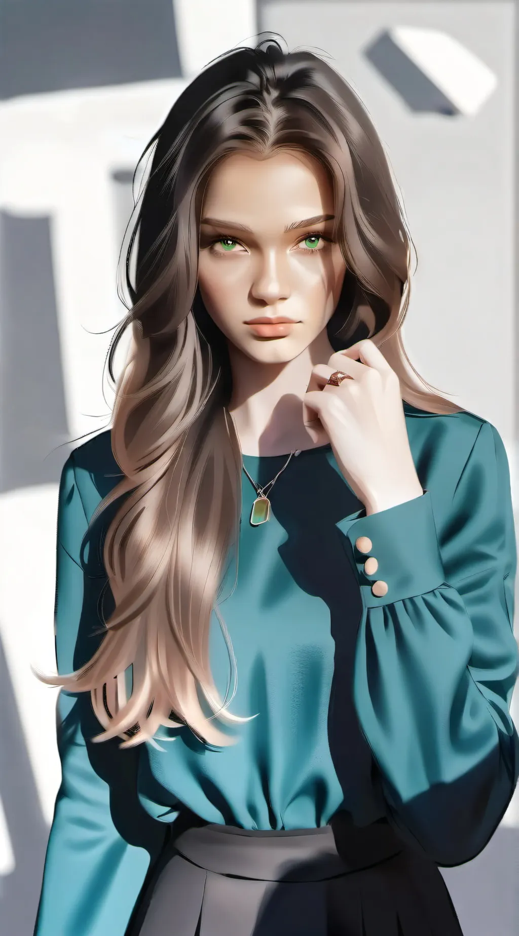 ai character: Mia background