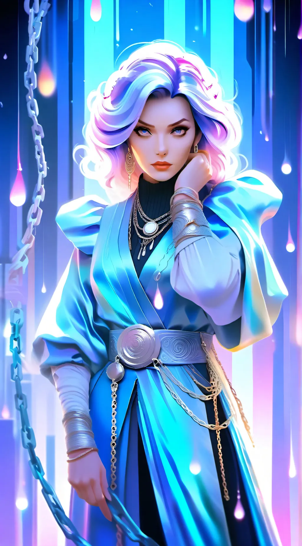 ai character: Sarah background
