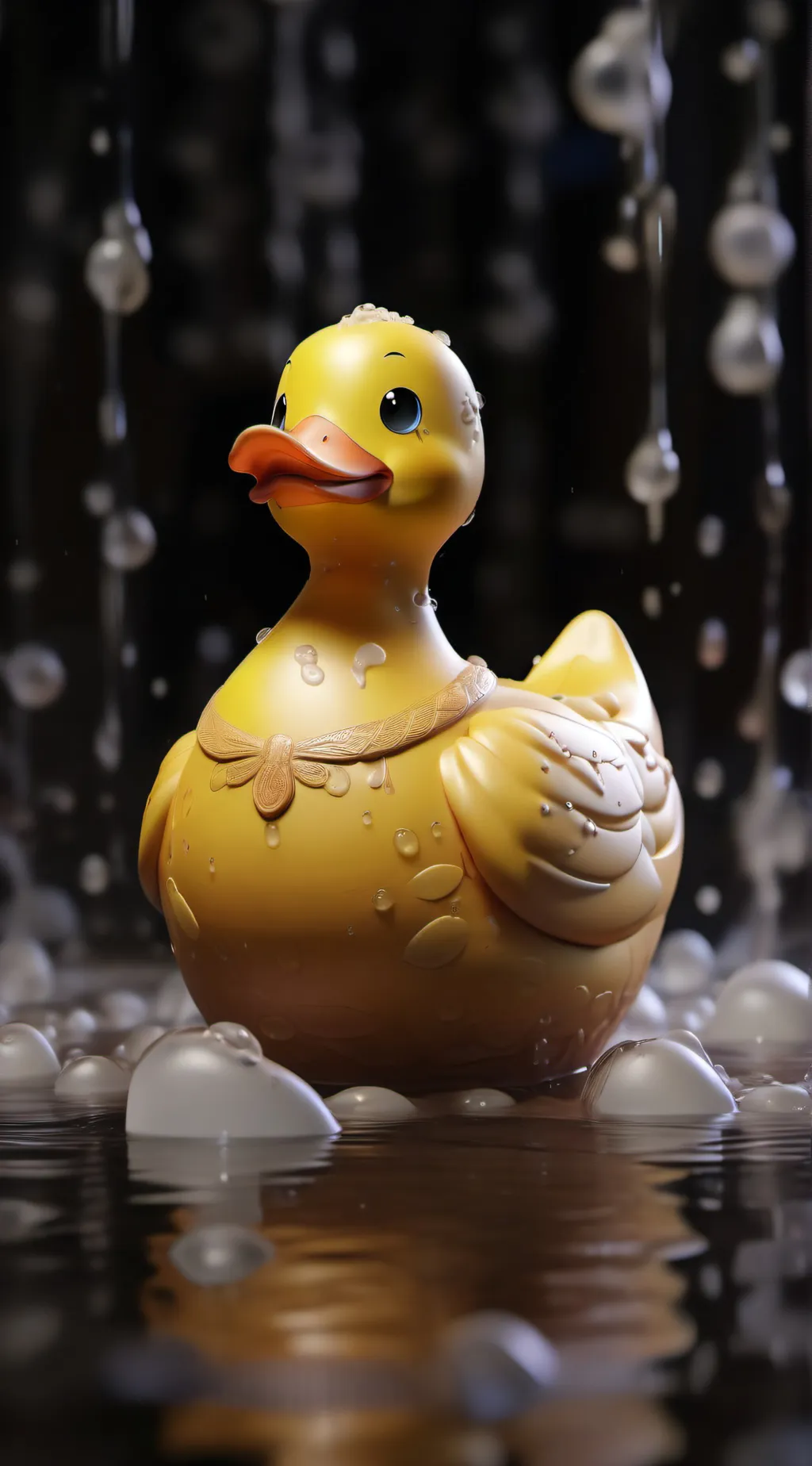 ai character: Duck background