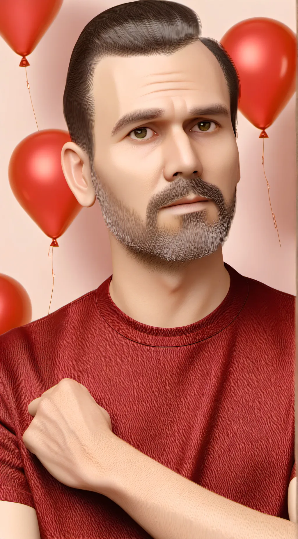 ai character: Hb Valentines!! background