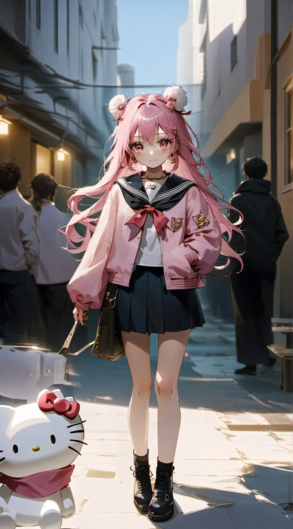 ai character: Emby  background