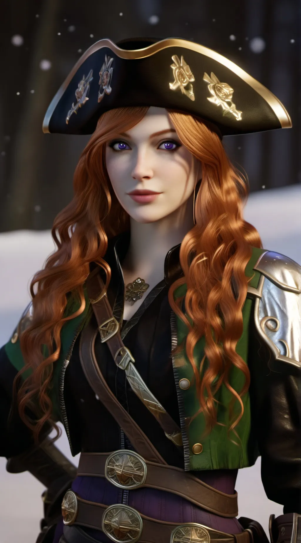 ai character: Ginger Walsh background
