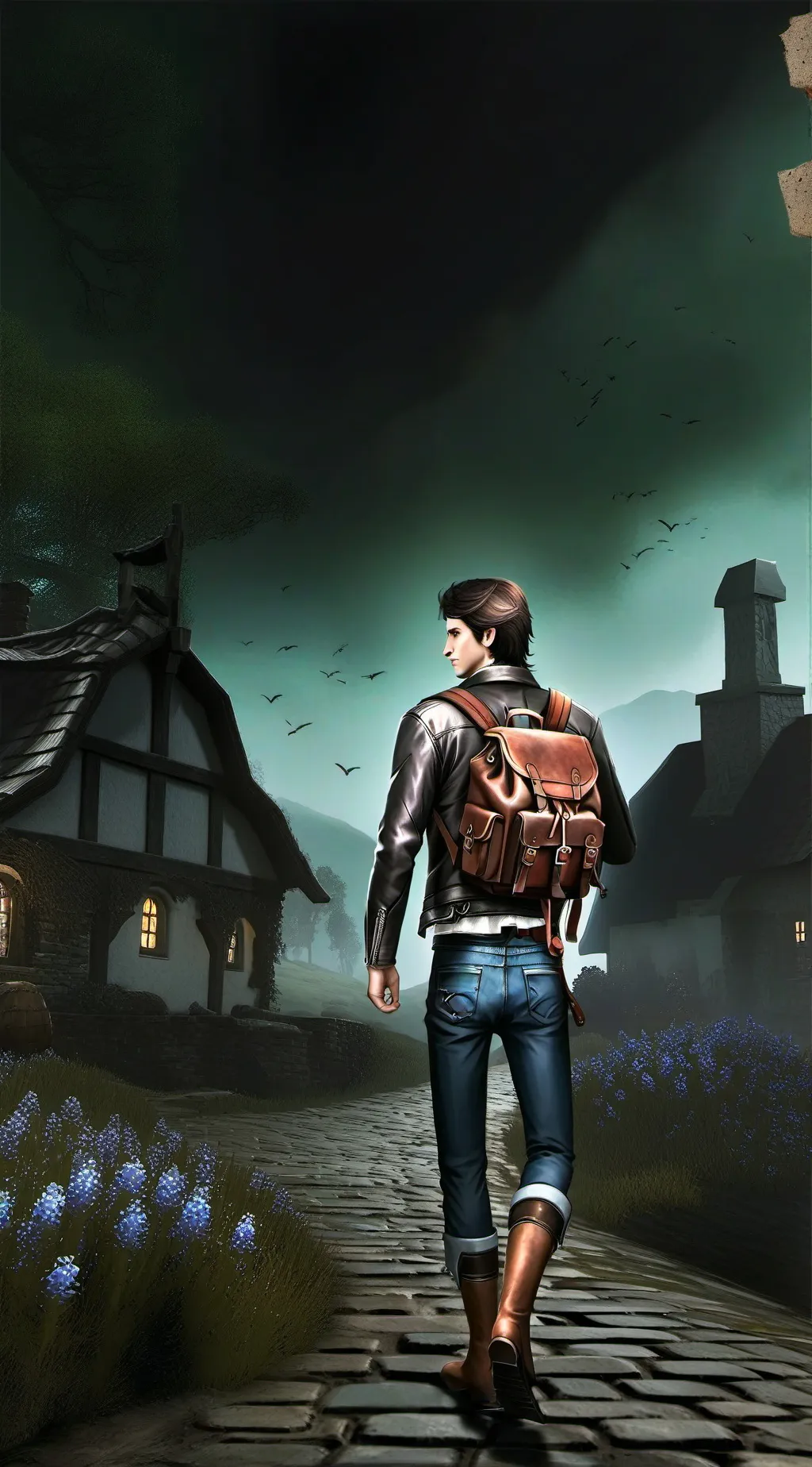 ai character: Skull emoji hater background