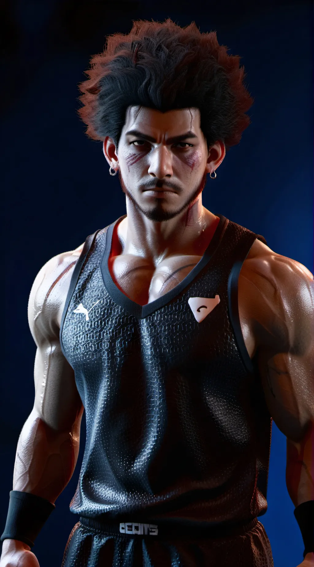 ai character: Mark background
