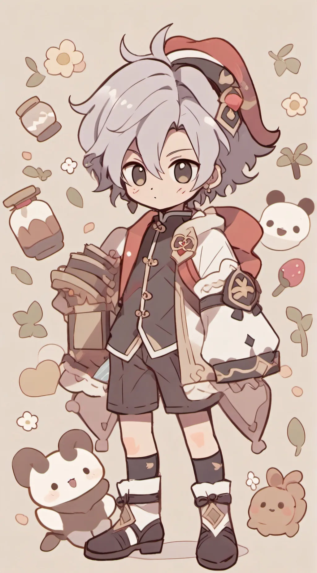 ai character: Hashria secretsant background