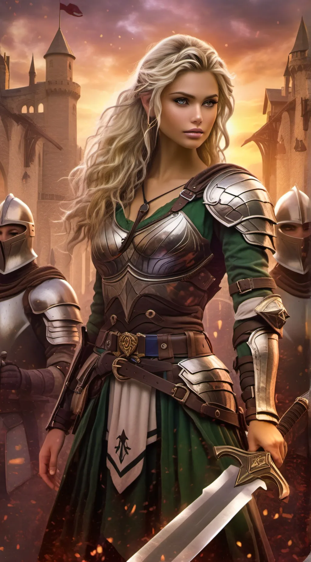 ai character: Mona Quencher background