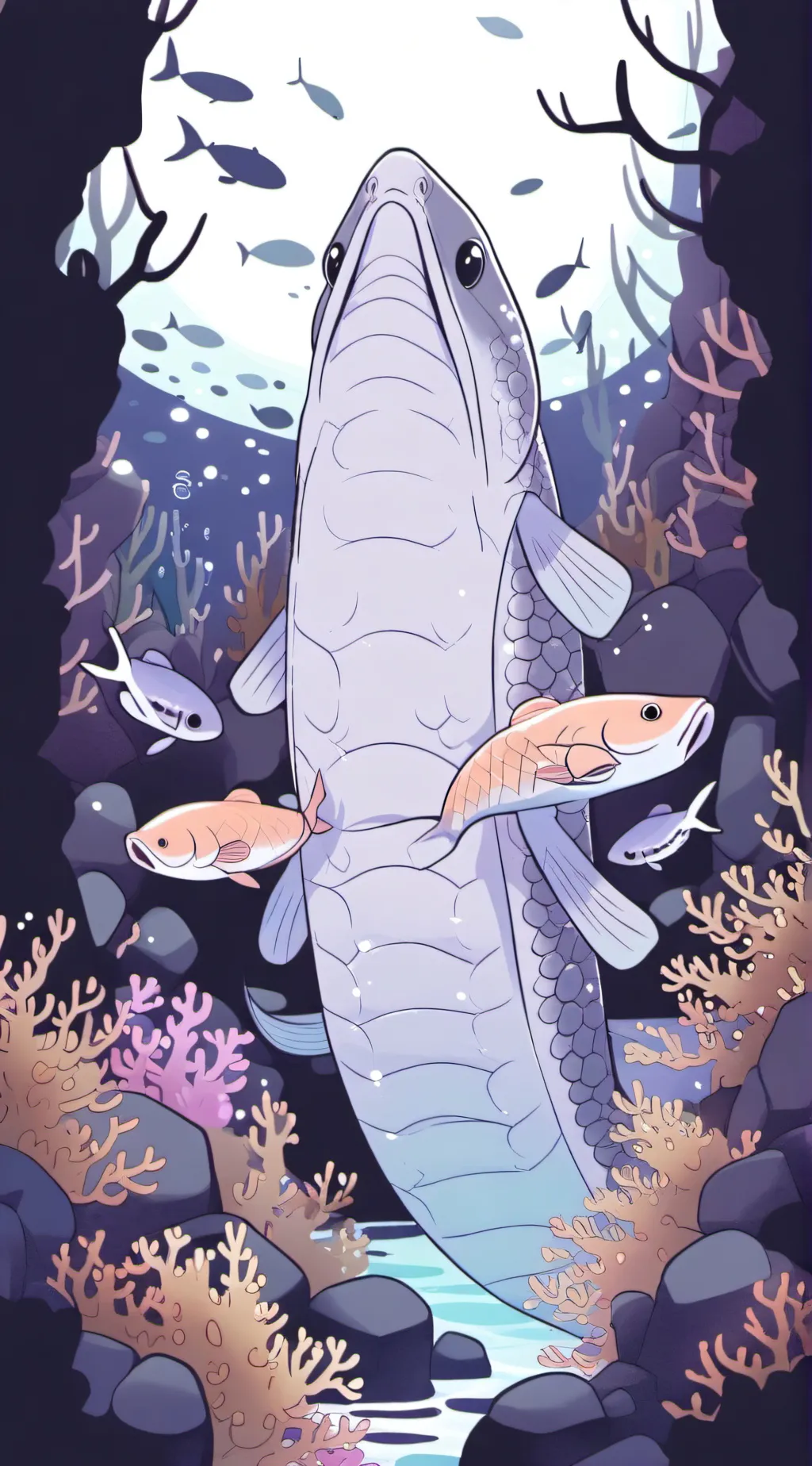ai character: Pearl background