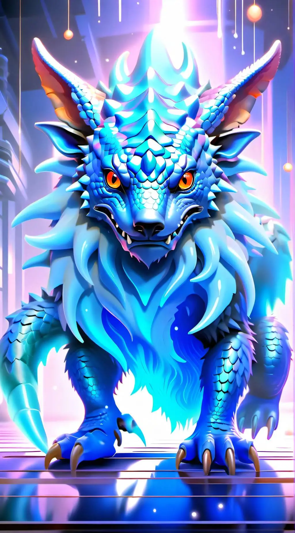 ai character: Fantastic Beast background