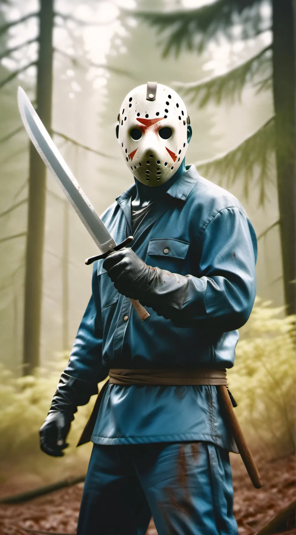 ai character: Jason Voorhees  background