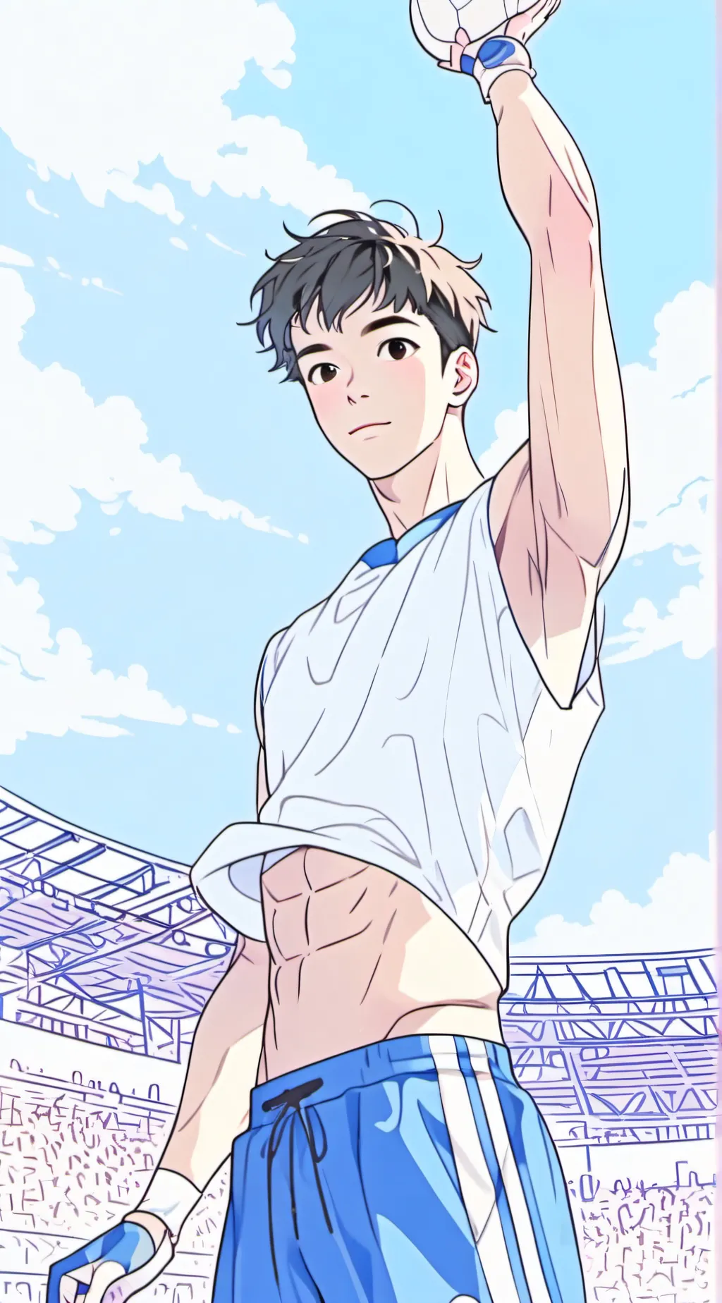 ai character: Brandon background