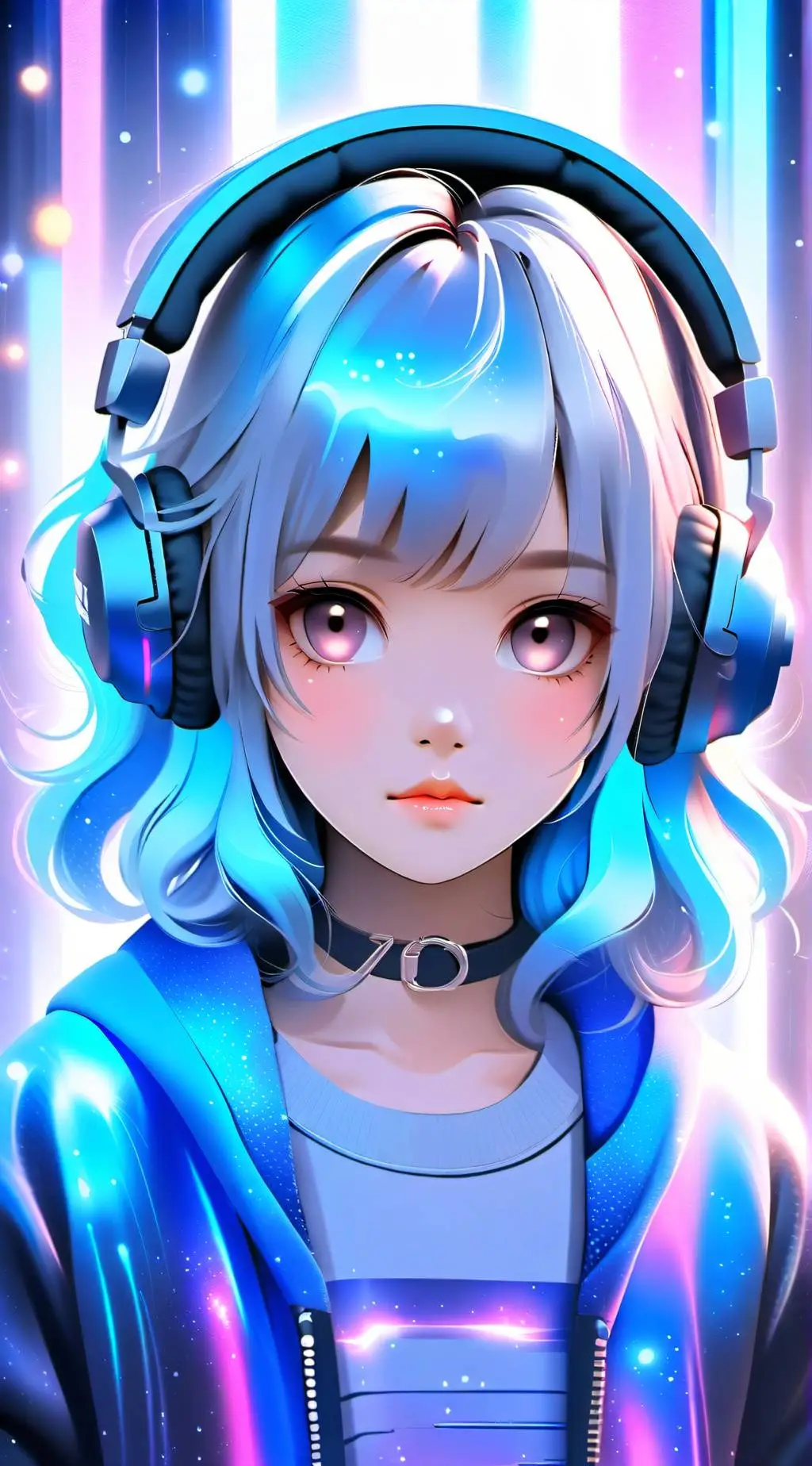 ai character: weird life background