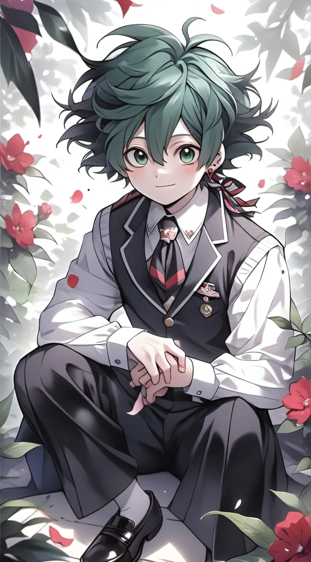 ai character: MHA care count background