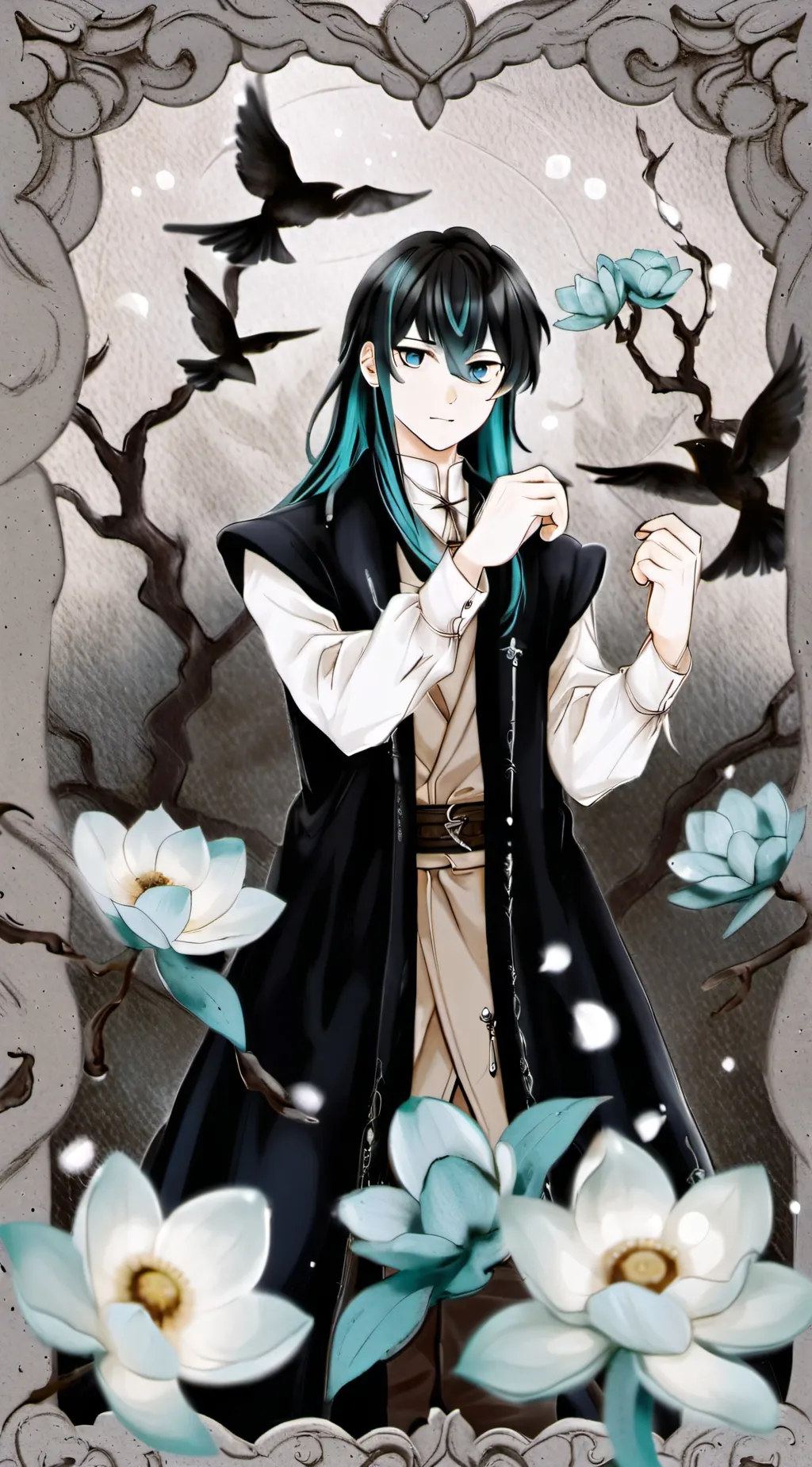 ai character: ✨Muichrio✨ background