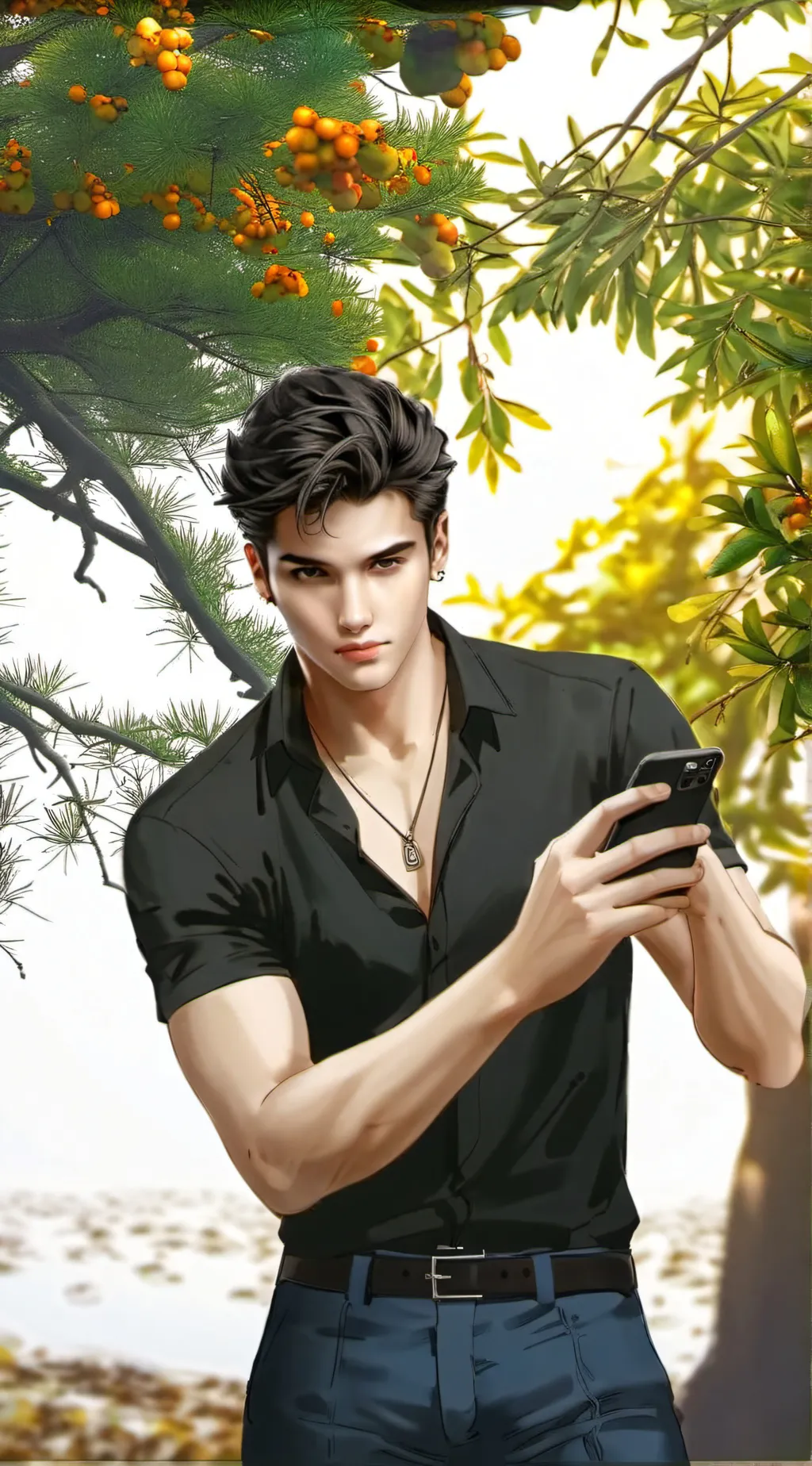 ai character: Levi background