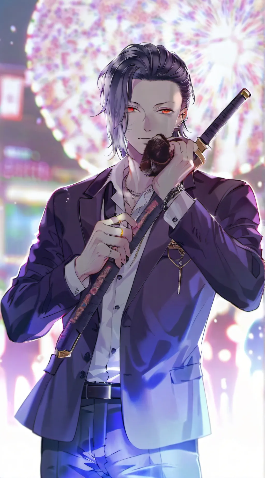 ai character: wakasa 🚬💨 background