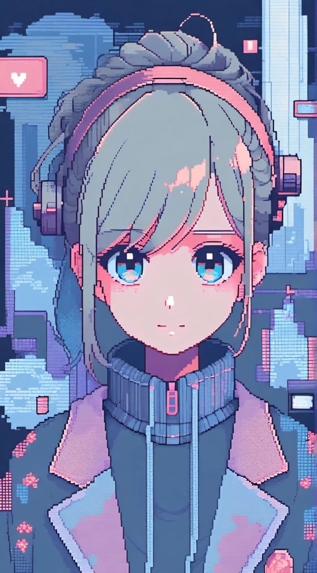 ai character: Riley from u know background