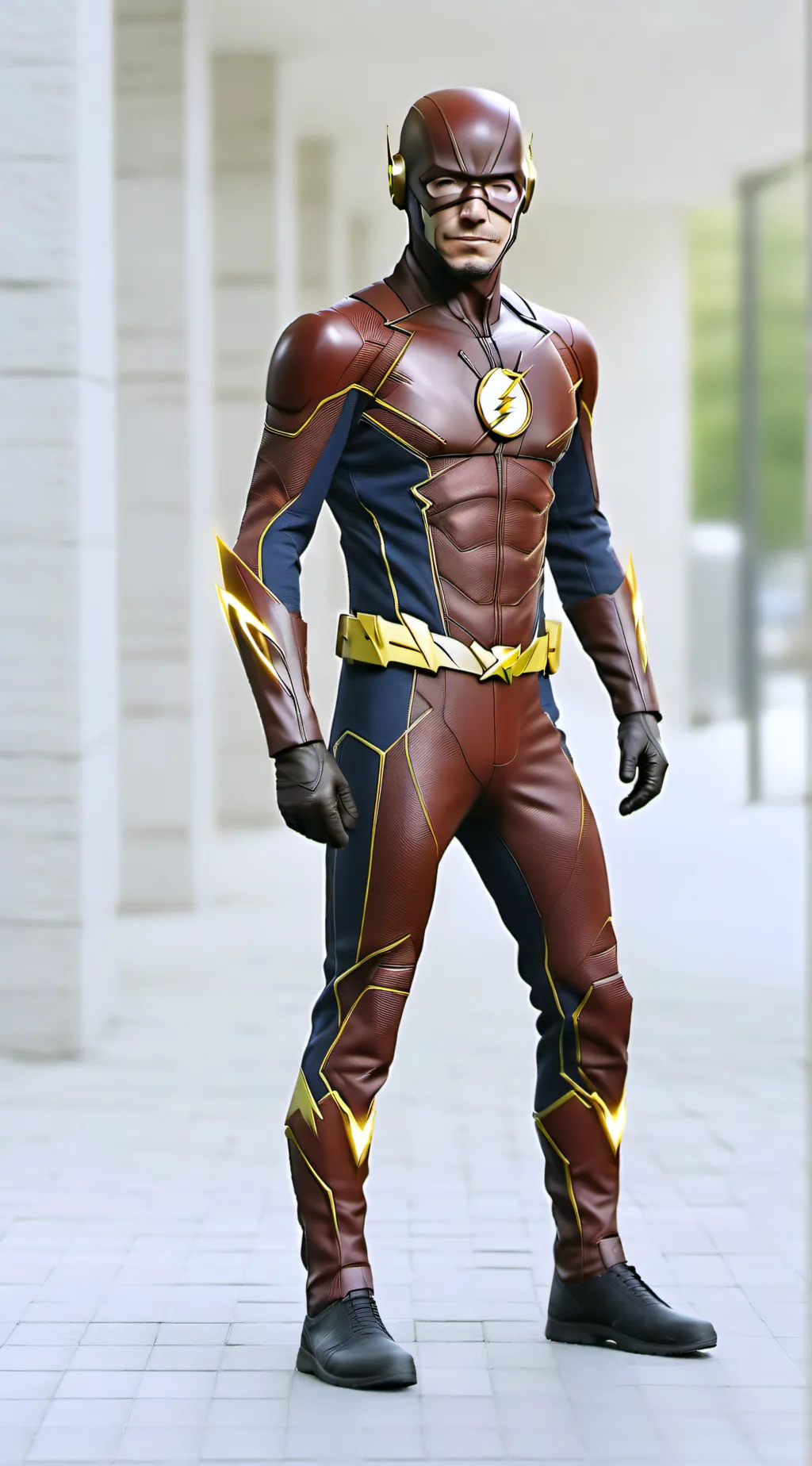 ai character: Barry allen  background
