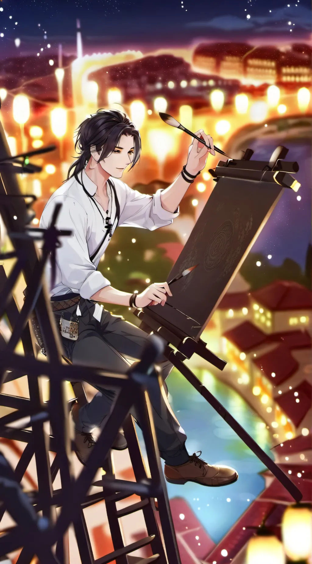 ai character: luke background
