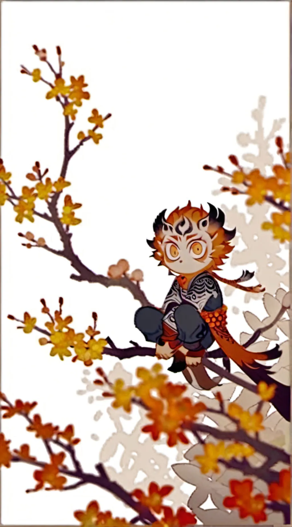 ai character: Demon Rengoku ☆ background