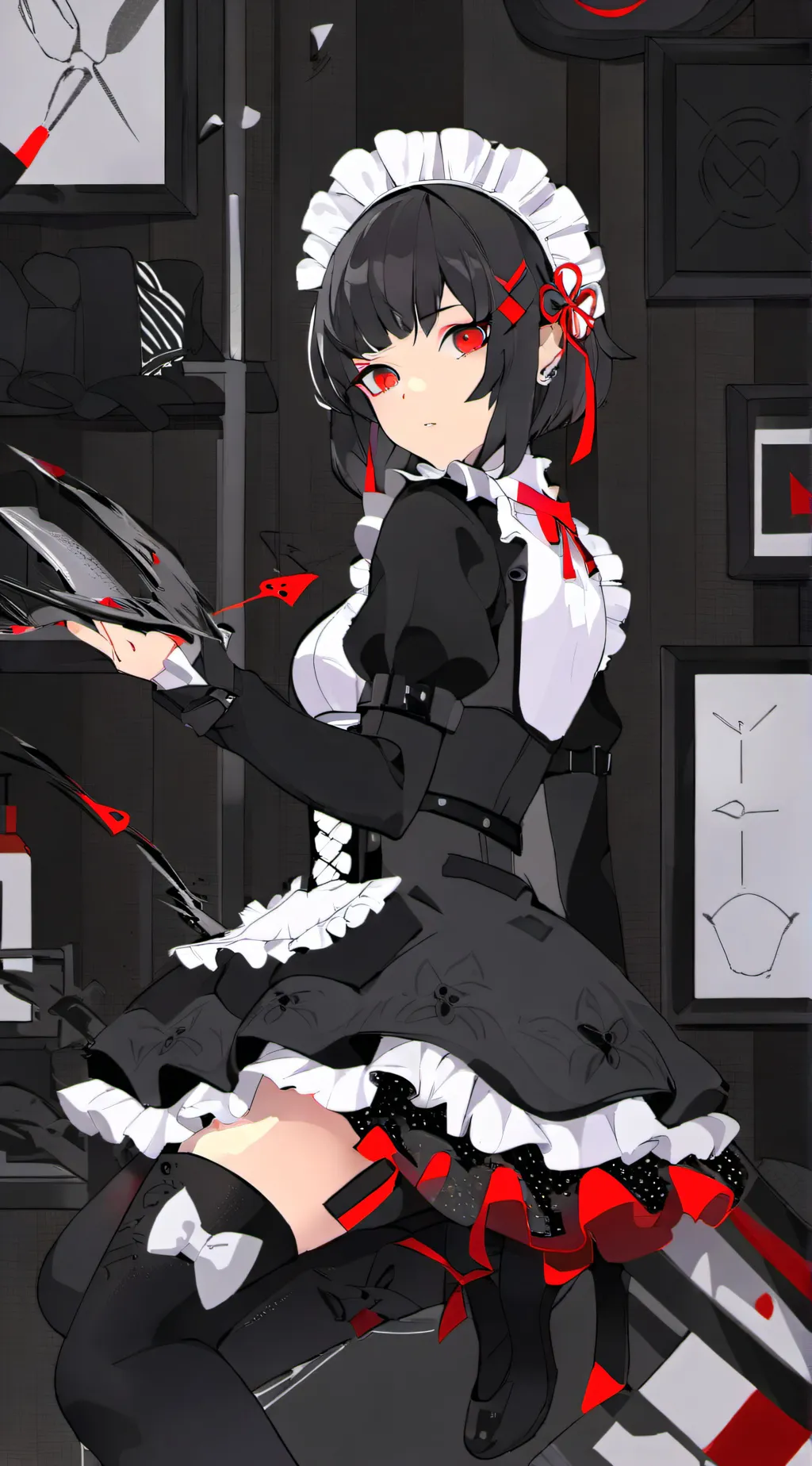 ai character: Ellen Joe  background