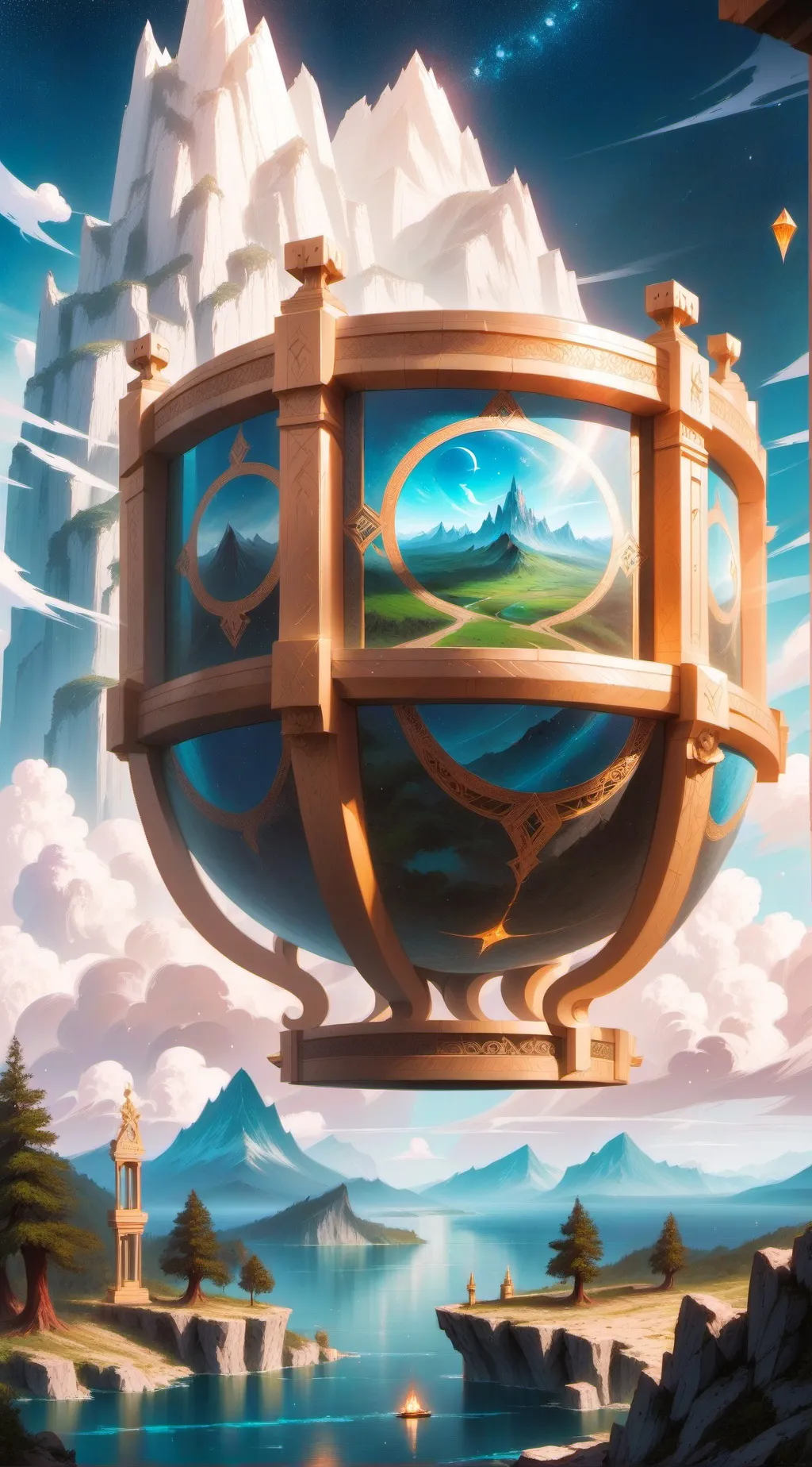 ai character: sad background