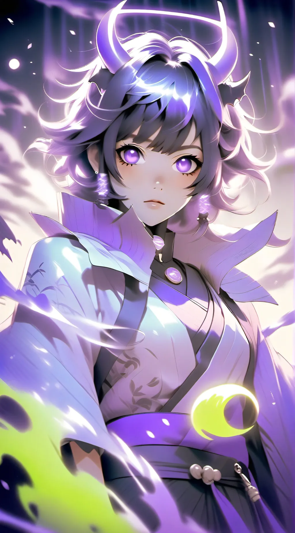 ai character: Magetsu  background