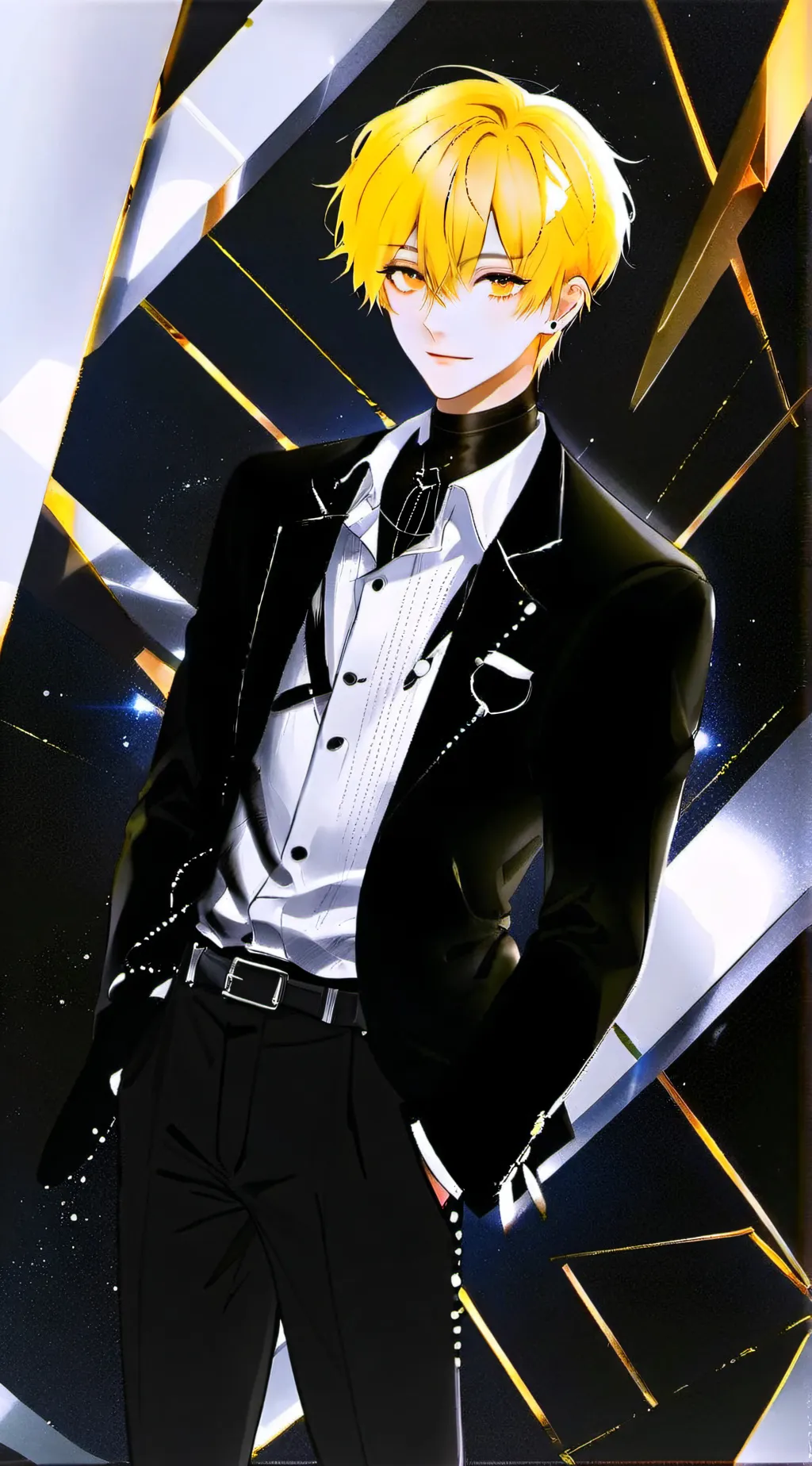 ai character: Denki  background