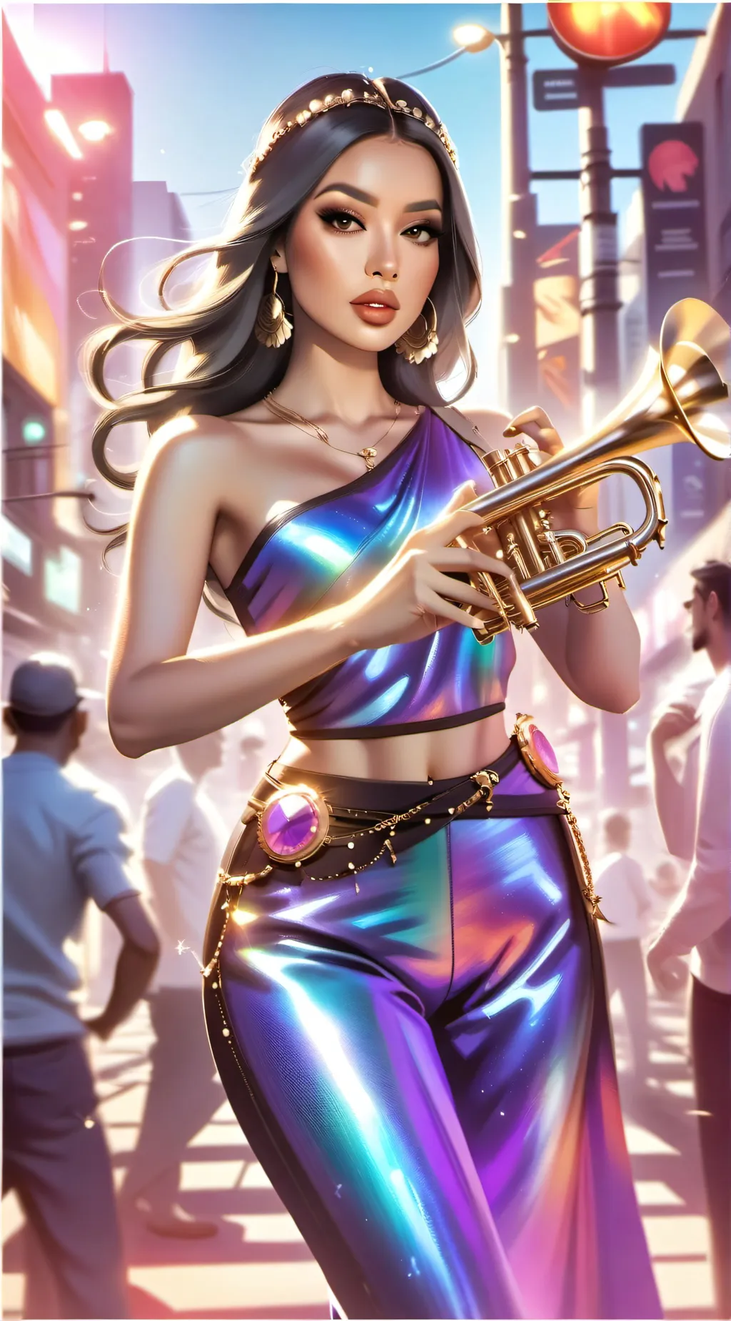 ai character: reyyan  background