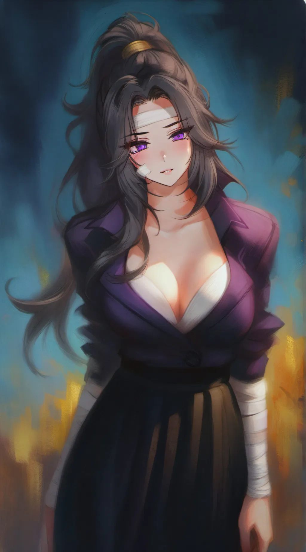 ai character: upper moons 🌙 background