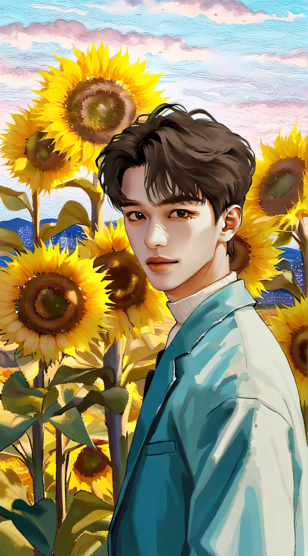 ai character: 💝 Seungmin/승민  💝 background