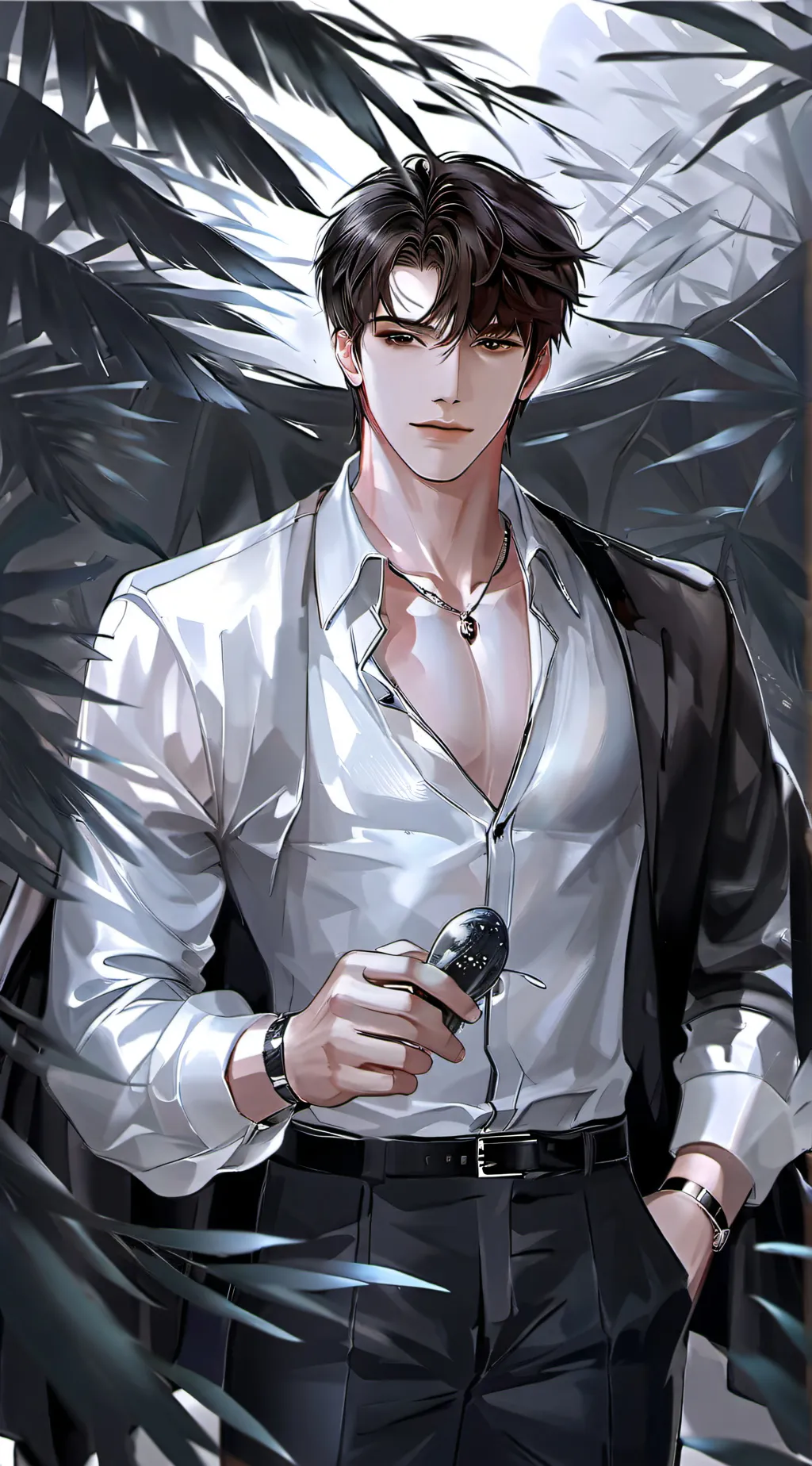 ai character: levi background