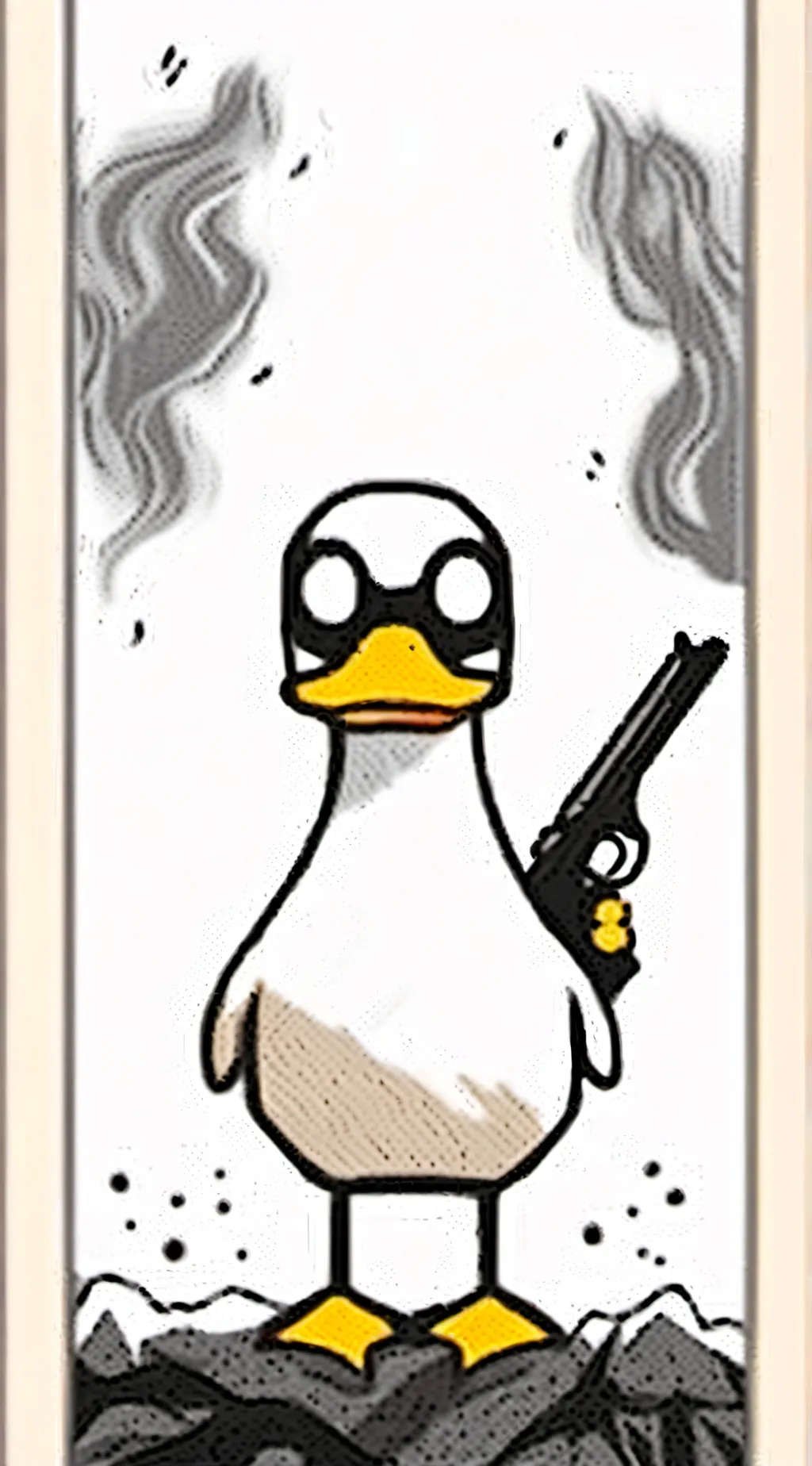 ai character: Ducky (not me now) background