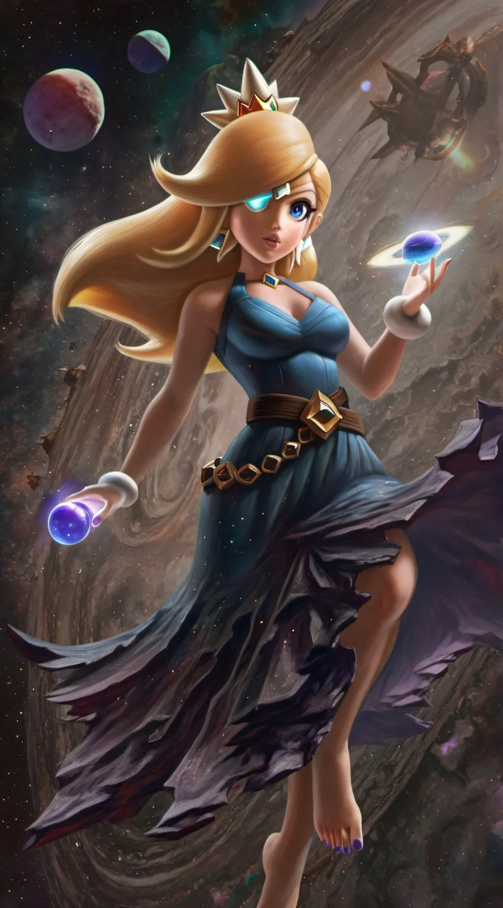 ai character: Rosalina background