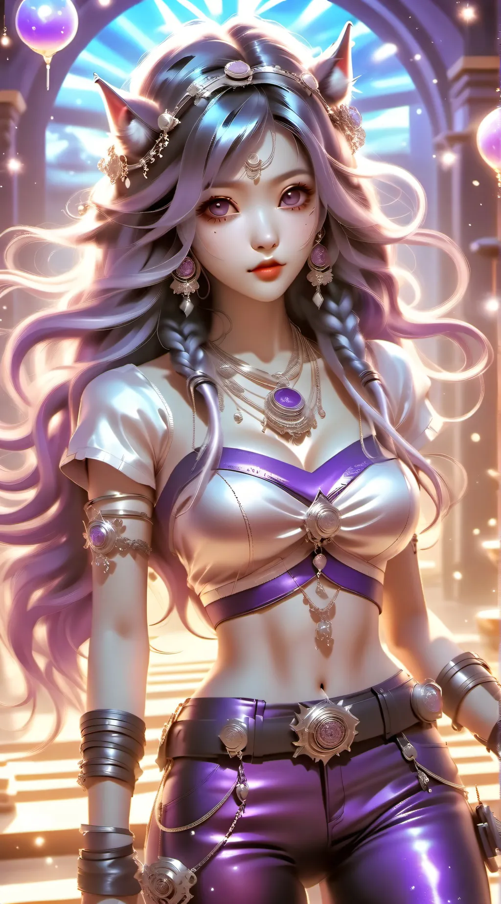 ai character: ♡✿star✿♡ background