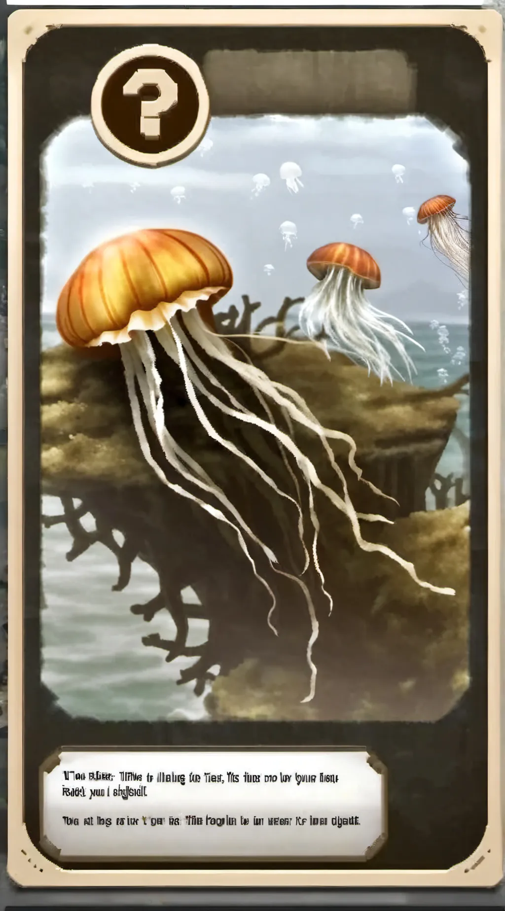 ai character: Jellyfish background