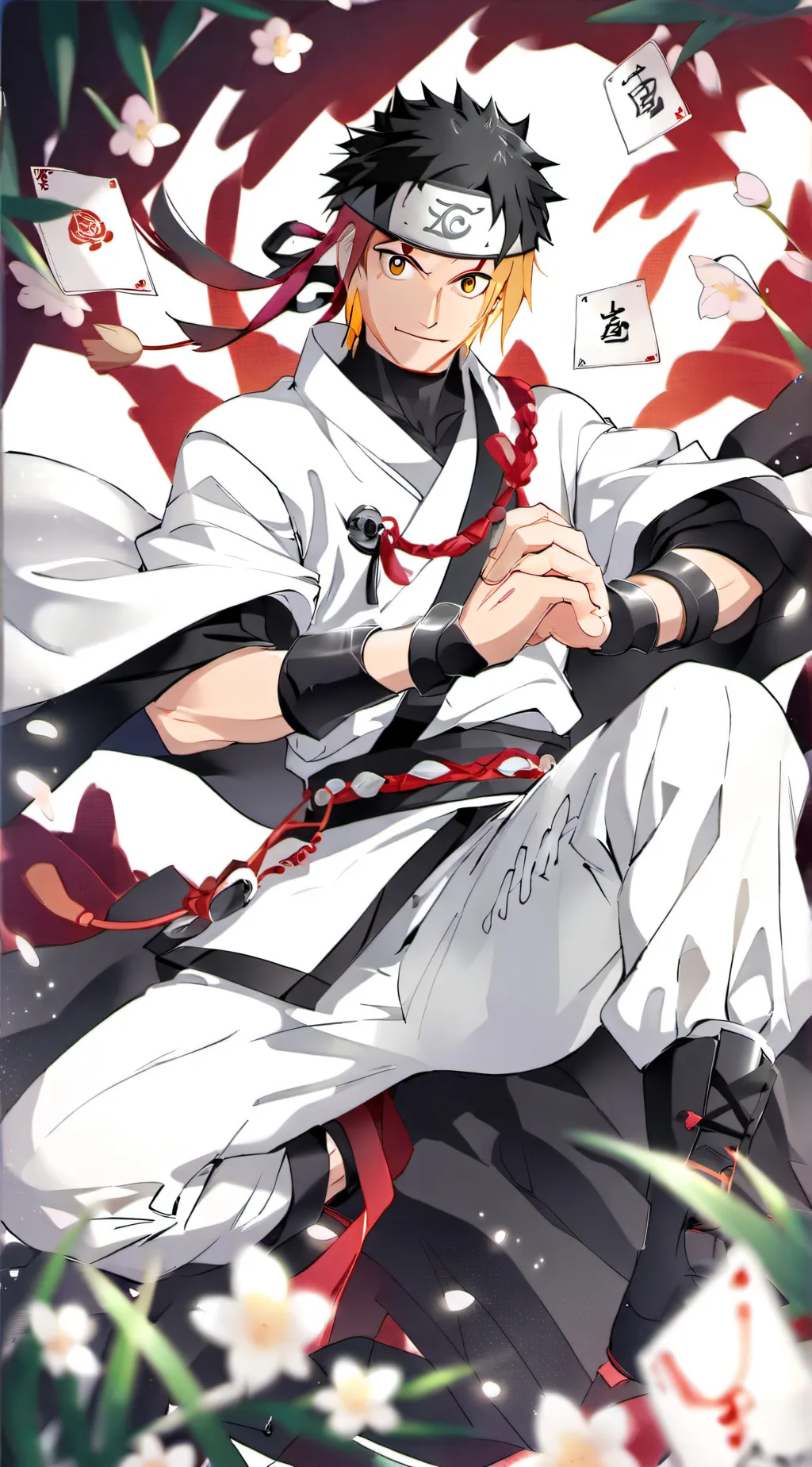 ai character: Naruto (Anime) background